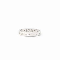 A piece of my heart is in heaven - Morse code ring