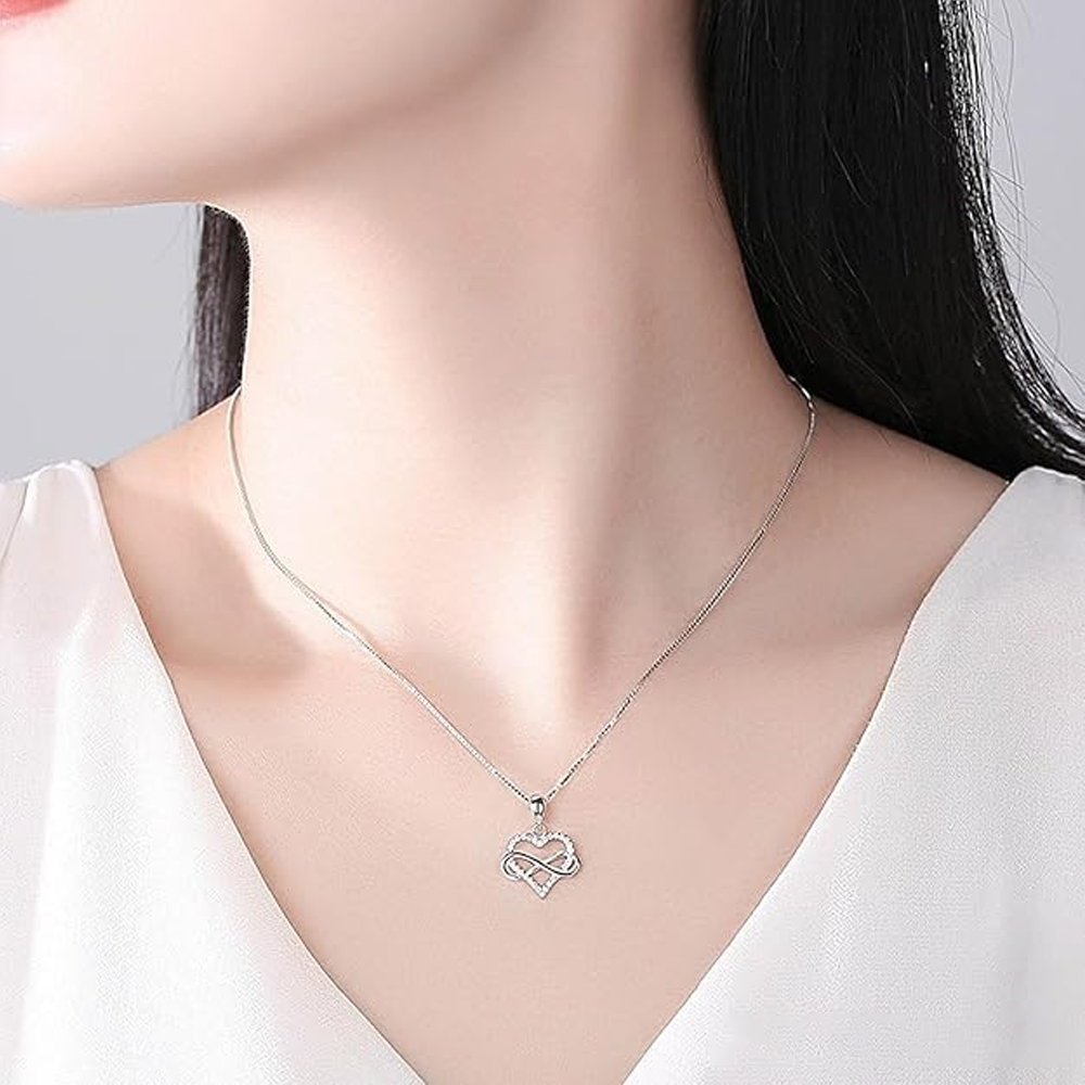 To my Daughter - Infinity Heart Necklace