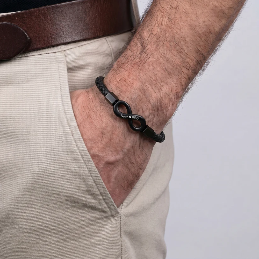 To My Son – Forever Connected Infinity Bracelet