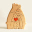 Wooden Bears Personalized Family Puzzle Decor