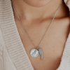 Memorial Flower necklace