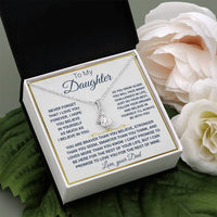 To my Daughter - Alluring Beauty Necklace