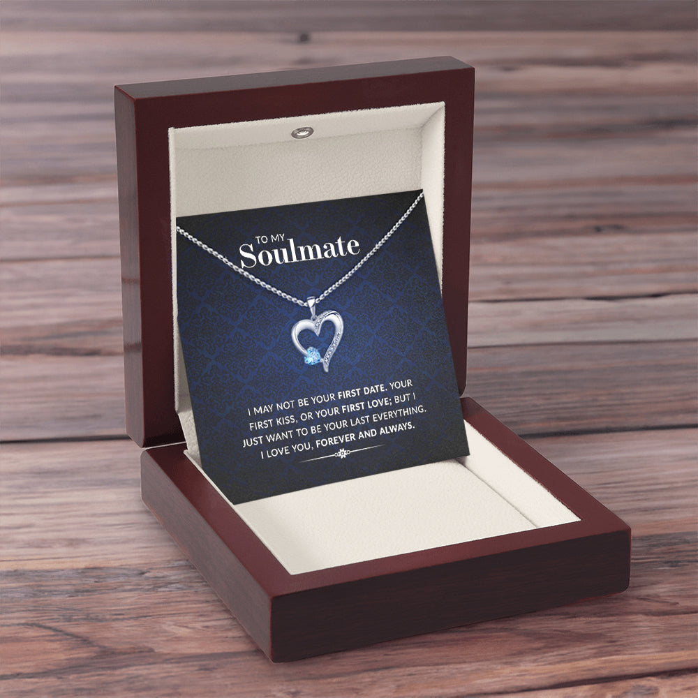 Personalized Soulmate Gift - “Forever and Always” Sterling Silver
