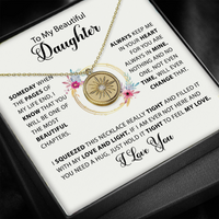 To my Daughter - Always with you - Gold