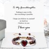 To my Granddaughter - Heart bracelet