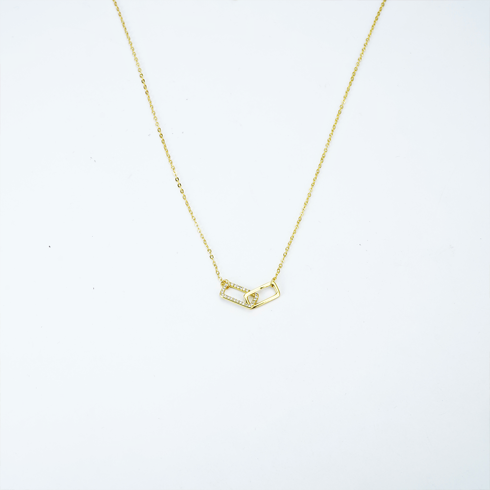 Eternal Rose Box - Interlocked necklace