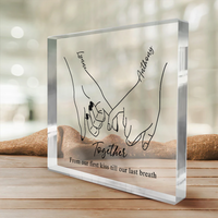 Custom Acrylic Plaque - Forever Love