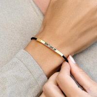 Don’t give up - Motivational bracelet