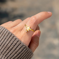 To my Daughter - Opal stone ring