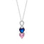 Luxus birthstone necklace - Infinity heart