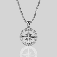 To my Son - Love compass necklace - Gold