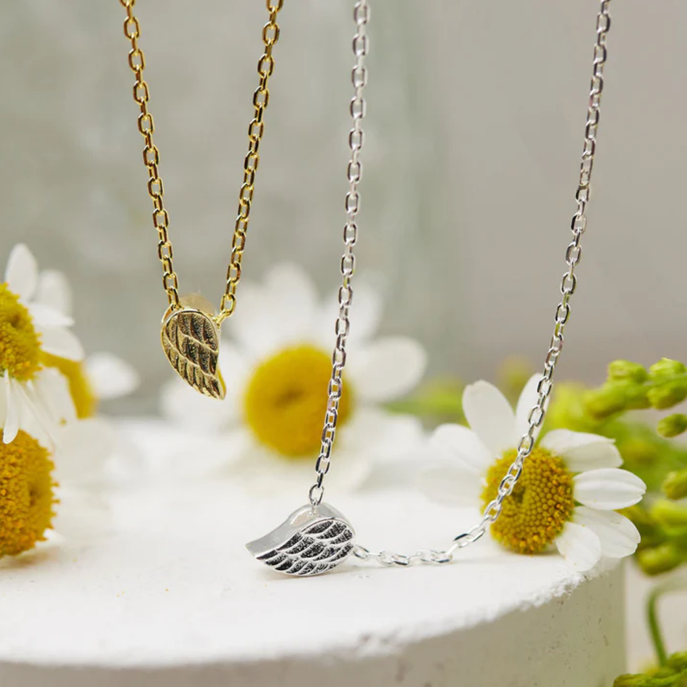 An Angel Forever in my Heart - Angel Wing Necklace