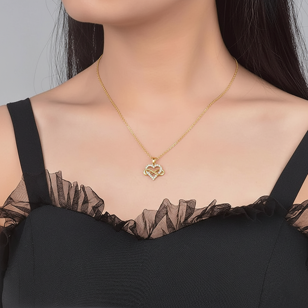 To my Wife - Infinity Heart Necklace