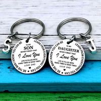 To my Son / Daughter - Forever love keychain