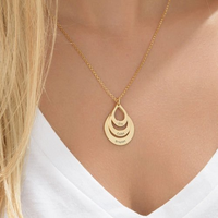 Family necklace - Gold