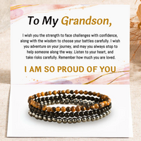 To my Grandson Granddaughter - I’m so proud of you - Pink