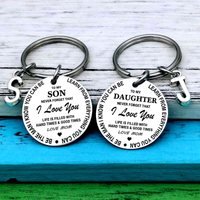 To my Son / Daughter - Forever love keychain