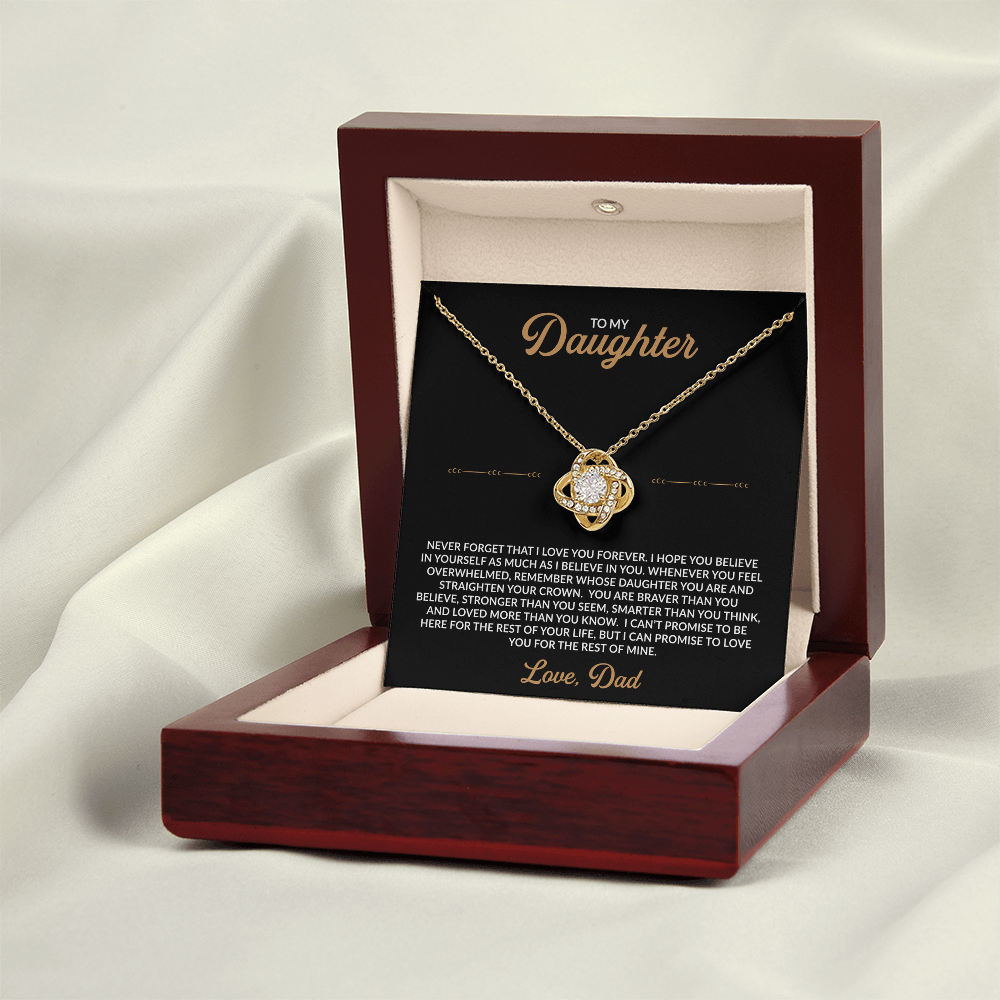 To My Daughter – Always With You Necklace
