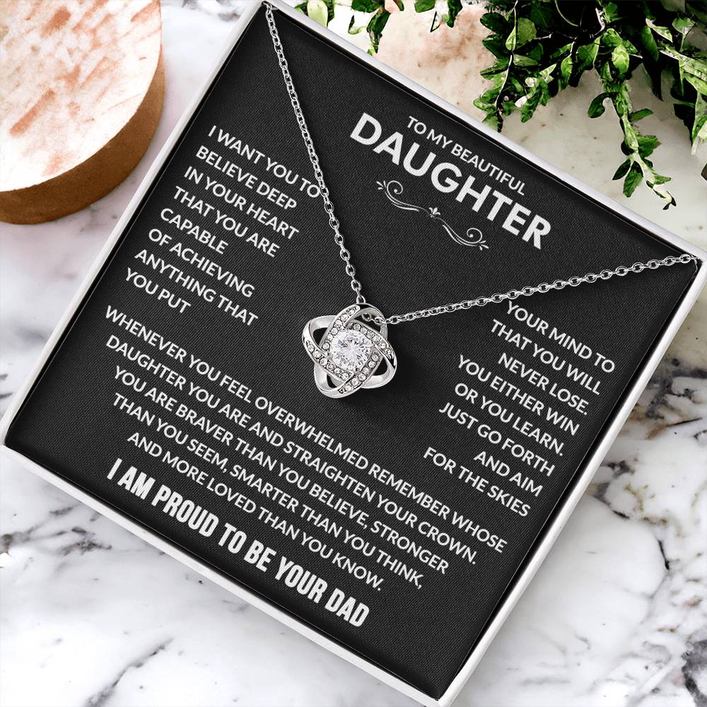 To my Daughter - I Am Proud Of You