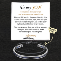 To my Son - Thick and Thin - Gold