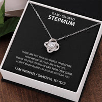 To my Stepmum - Love knot necklace