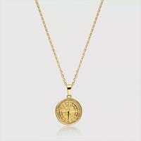 To my Son - “Never forget my love” - Compass necklace