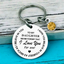 Family keychain - personalized birthstone