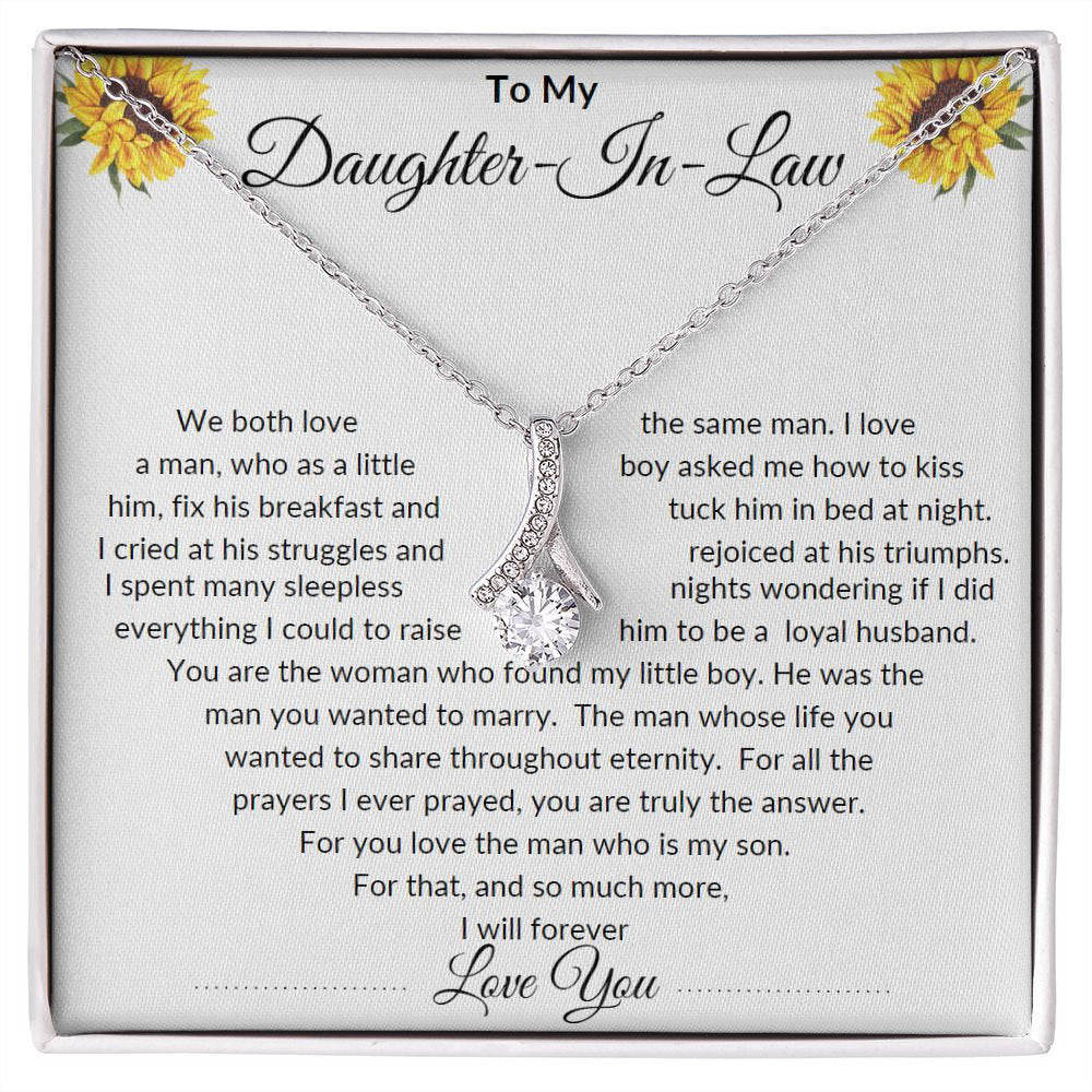 To my daughter in law deals necklace