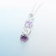 Luxus birthstone necklace - Infinity heart