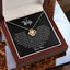 To my Wife - Love knot necklace - Gold