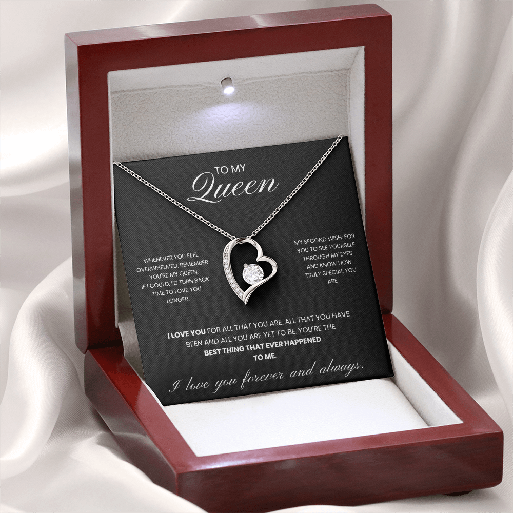 To my Queen - Forever Love Necklace