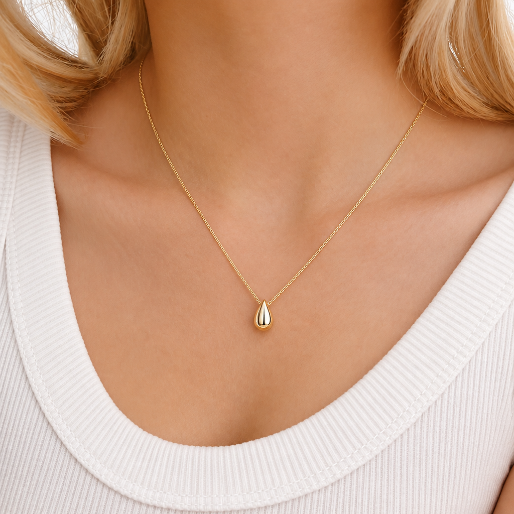 Apology Gift For Her - Teardrop Necklace