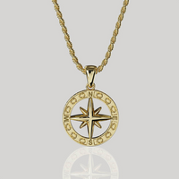 To my Son - Love compass necklace