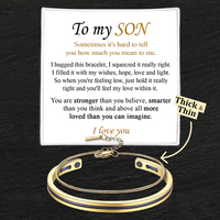 To my Son - Thick and Thin - Gold