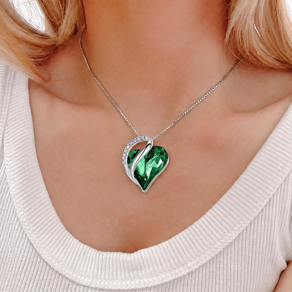 To My Wife - Personalized Heart necklace