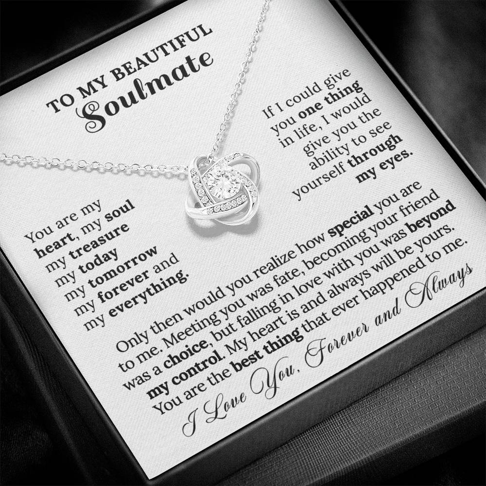 To My Soulmate My - Everything Necklace