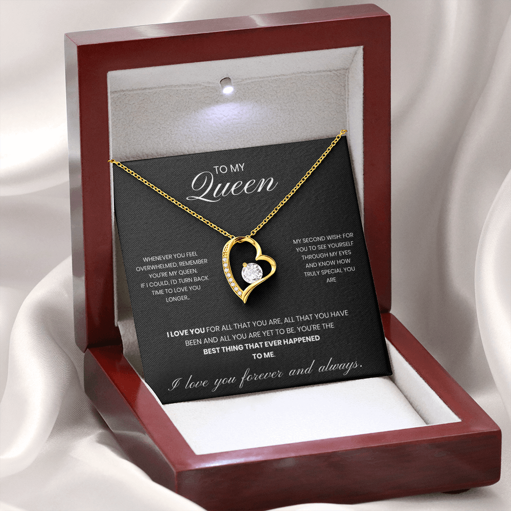To my Queen - Forever Love Necklace