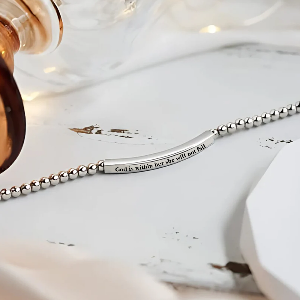 Faith Bracelet - God is within her