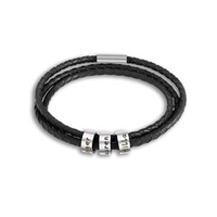 Man leather bracelet - Keep me always with you