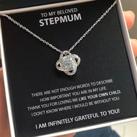 To my Stepmum - Love knot necklace