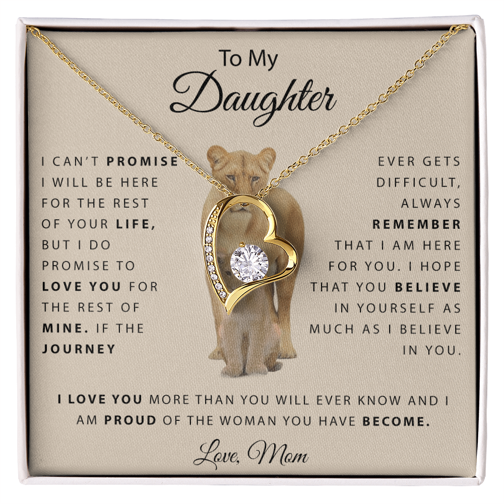 To My Daughter - I’m Proud of You - Love, Mom