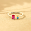 Forever with me - Birthstone ring