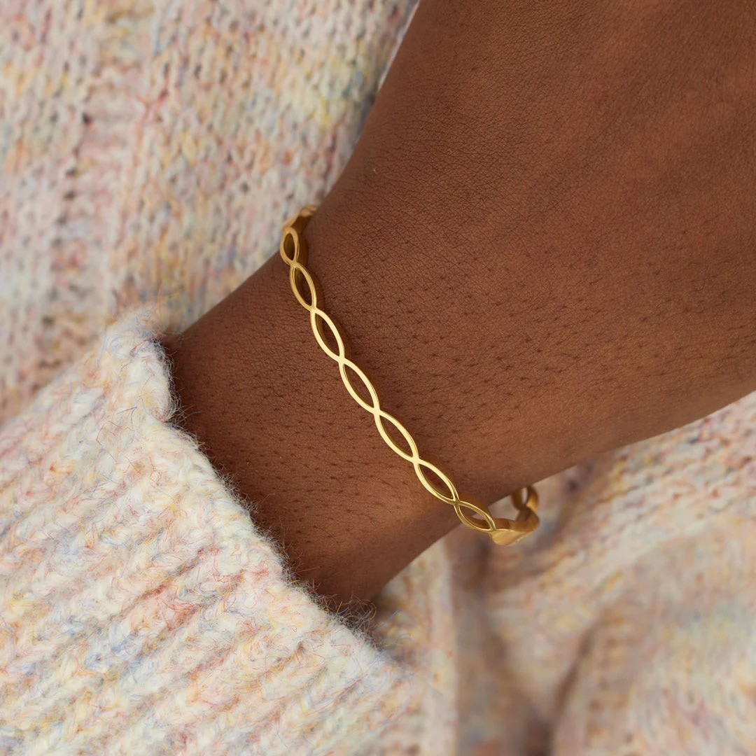 To My Female Friends - Matching Wave Bracelet