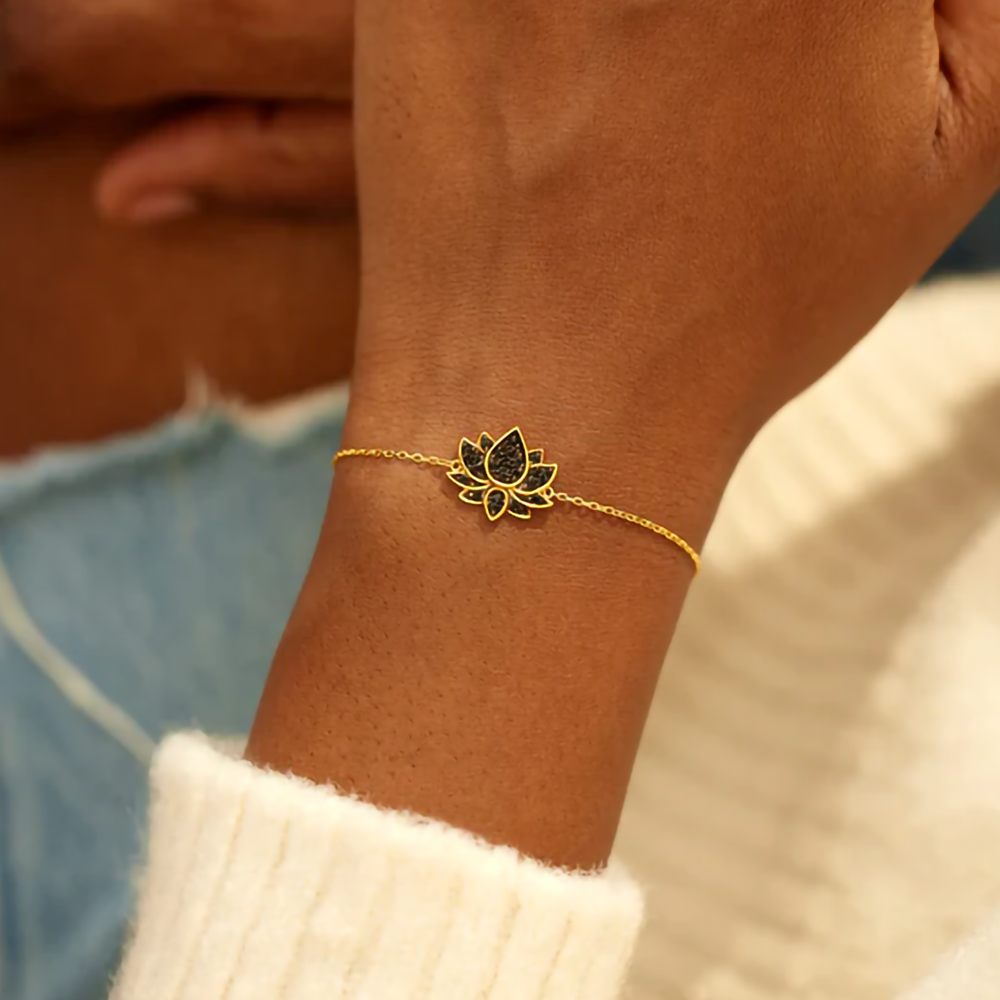 To my Daughter - Love Lotus Bracelet