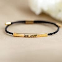 Don’t give up - Motivational bracelet