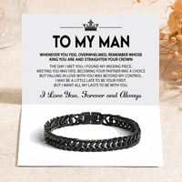 To My Man - Cuban Bracelet