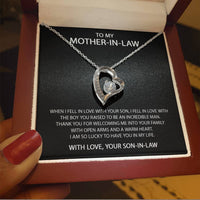 To my Mother-In-Law - Heart necklace