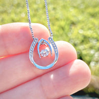 To my beautiful Granddaughter - Horseshoe Necklace