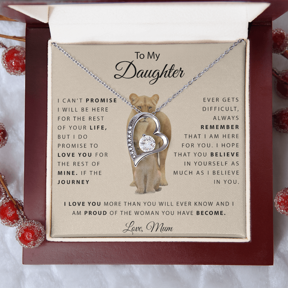 To My Daughter - I’m Proud of You - Love, Mum