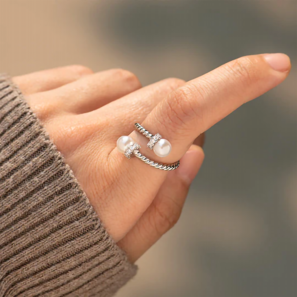 To my Daughter - Purest pearls ring